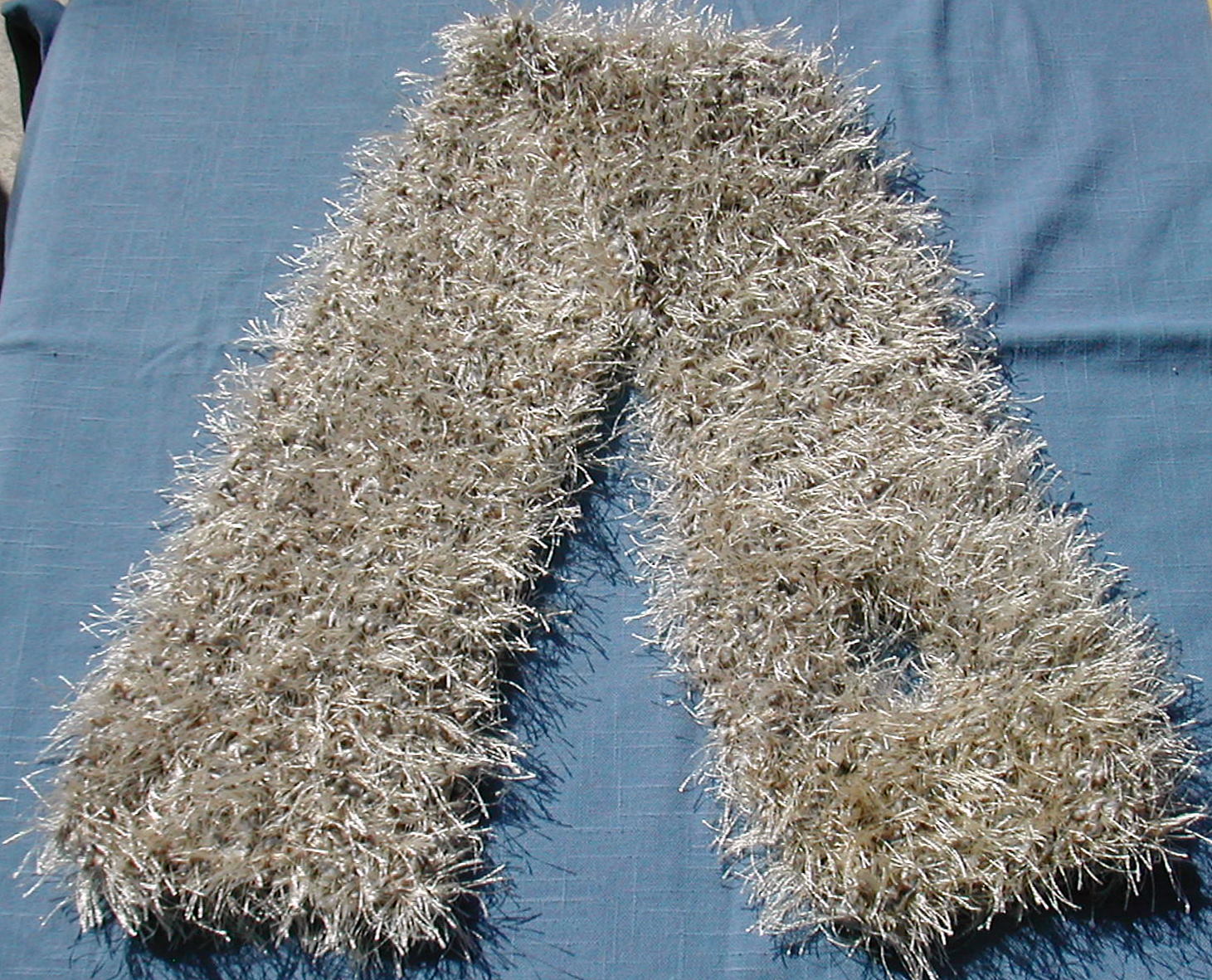 Beige and Brown Scarf